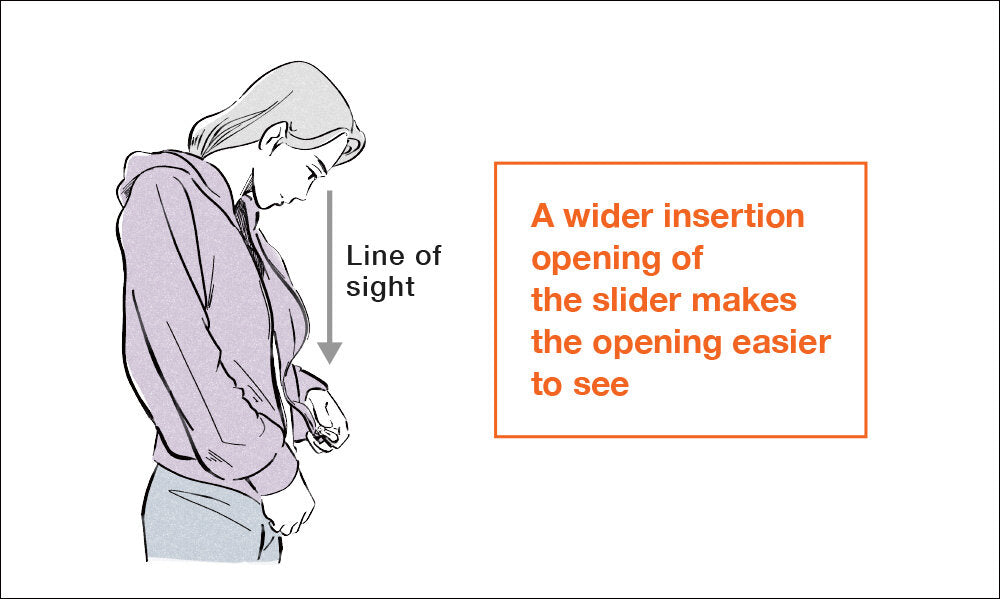 Coil Zipper with Pin Guide Slider No.3