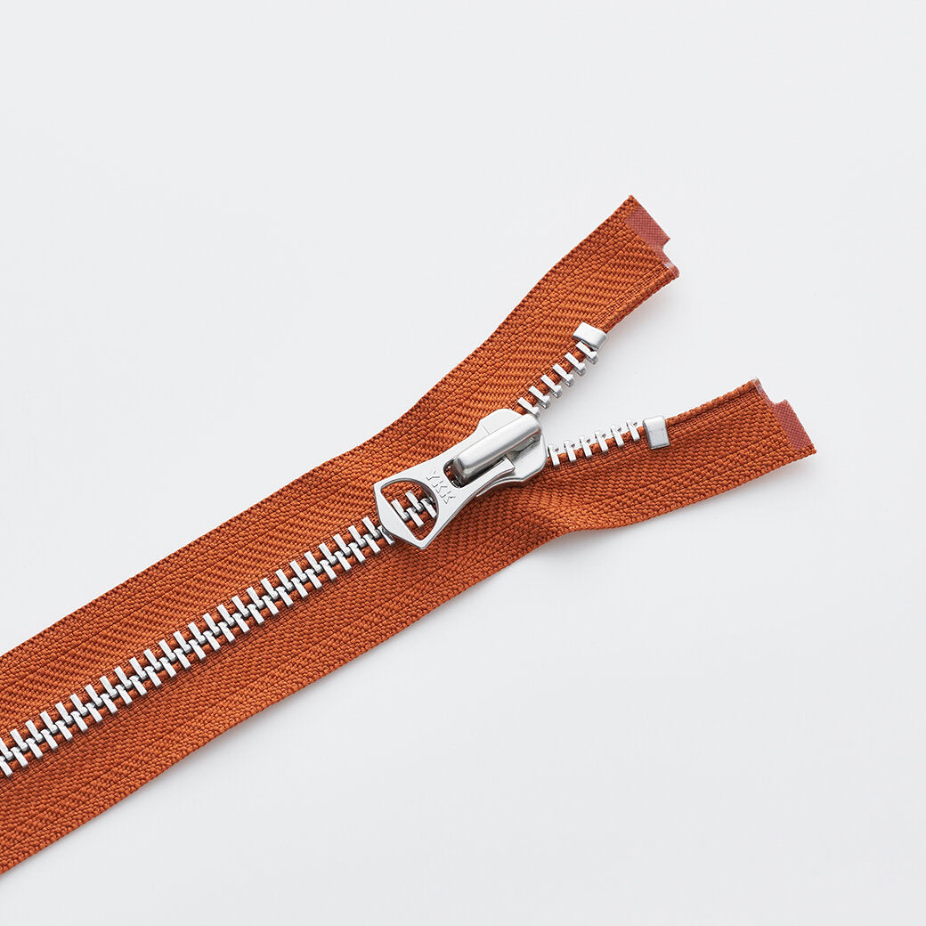 Shiny Aluminum Zipper