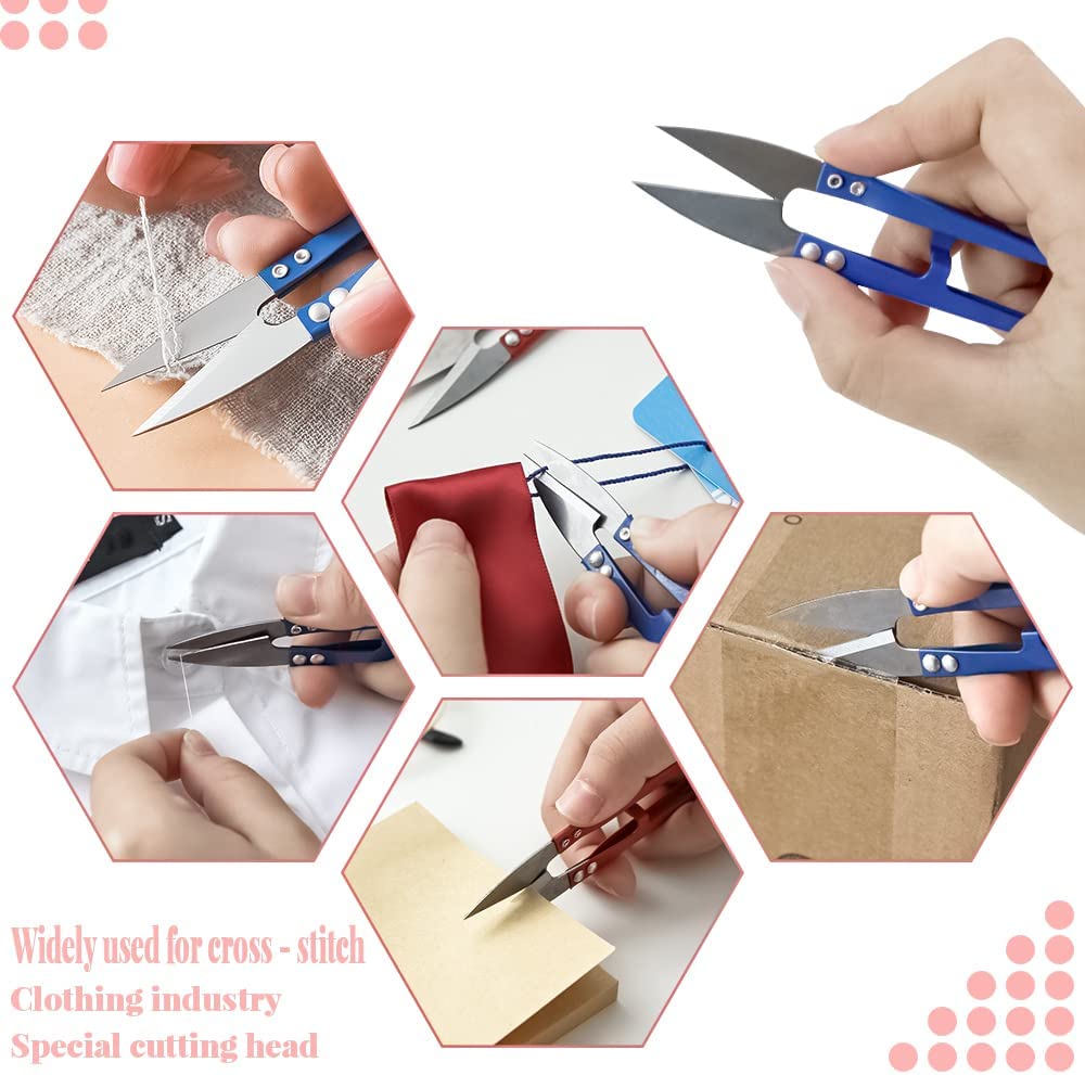 Ultra Sharp Thread Cutter – Pack of 12 | 5.1 Inch High Carbon Steel