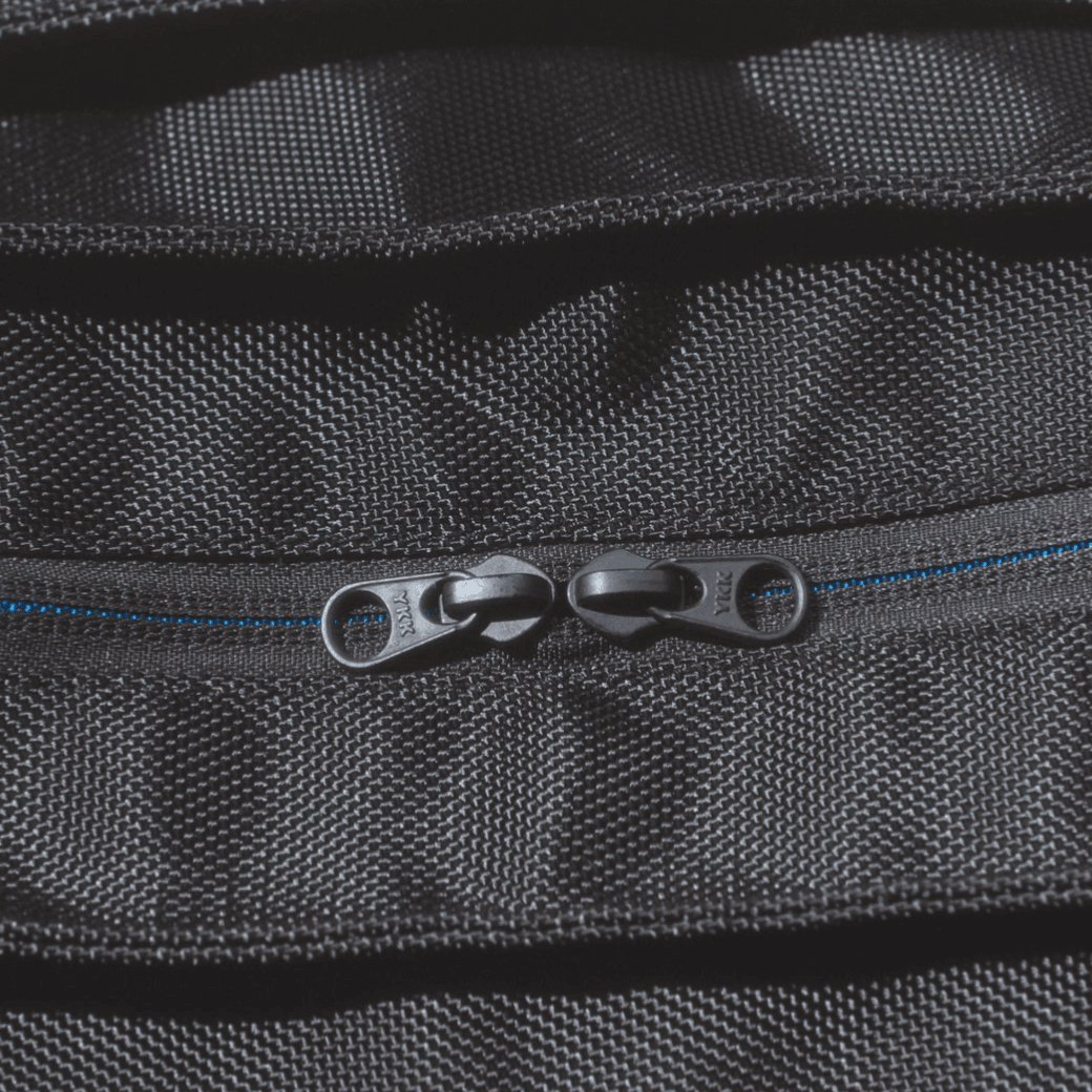 Iridescent Coil Zipper with Hint of Elements – Subtle Shine, Sleek Contrast
