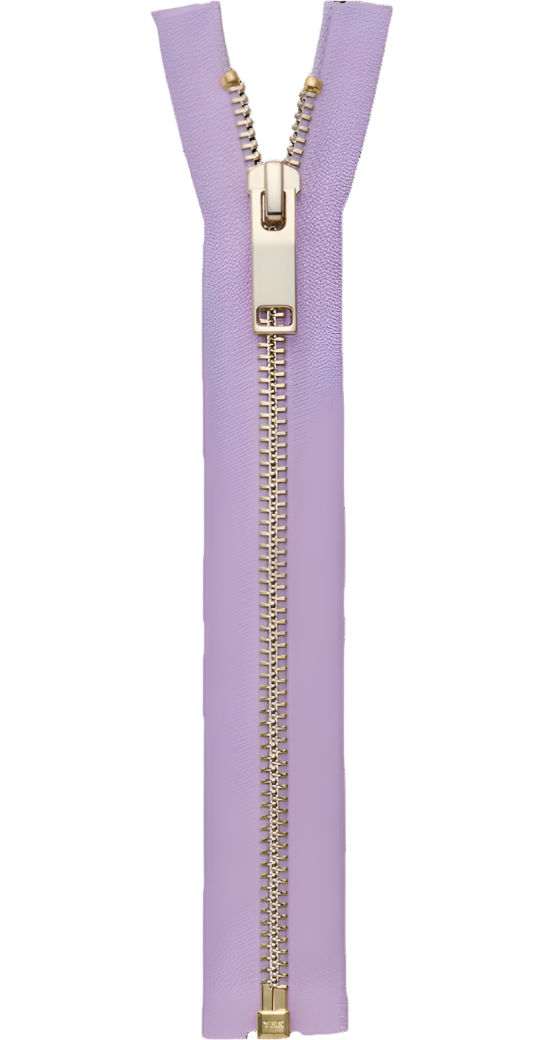 Shiny Metal Zipper