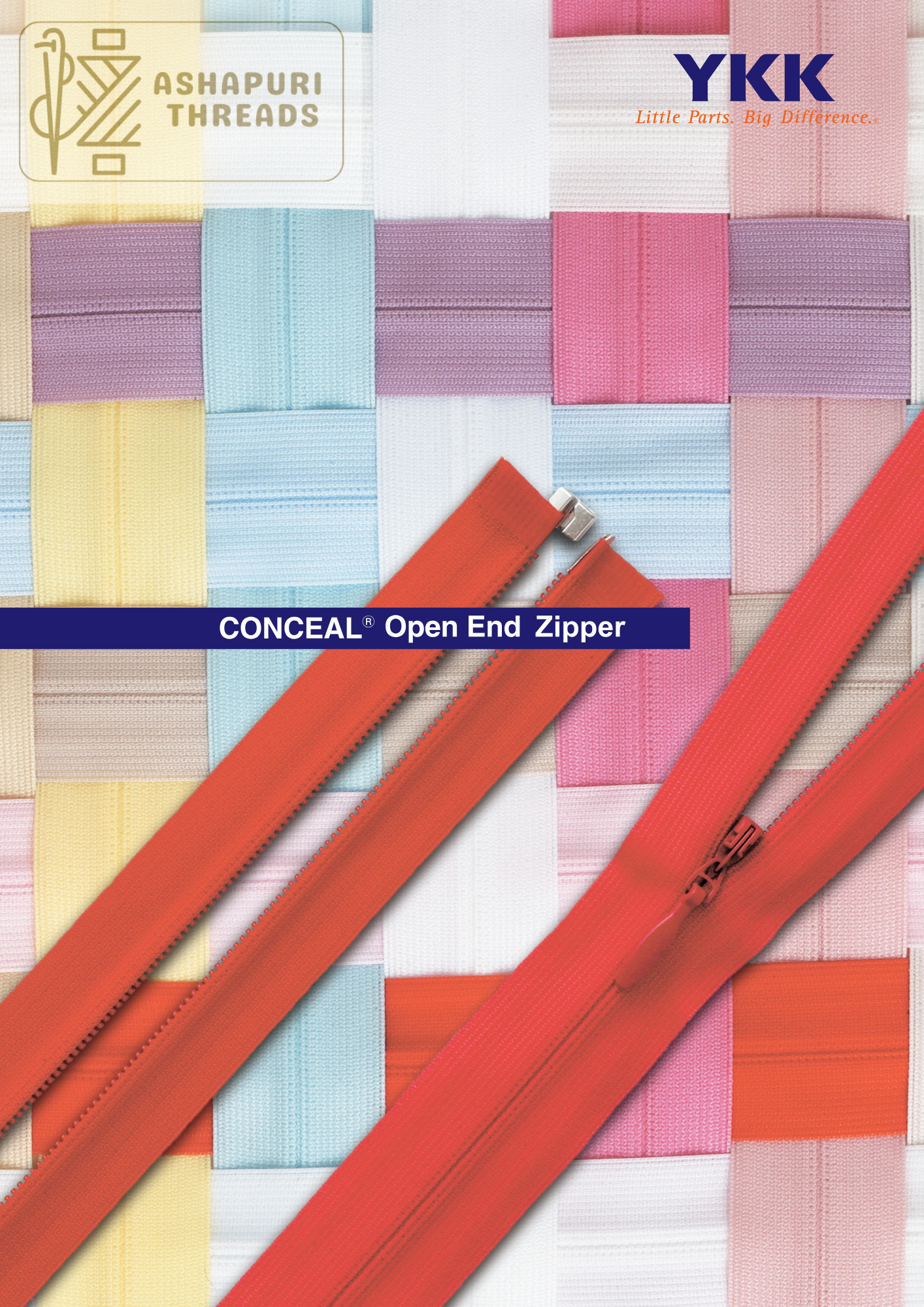 CONCEAL® Open End Zipper – No. 5