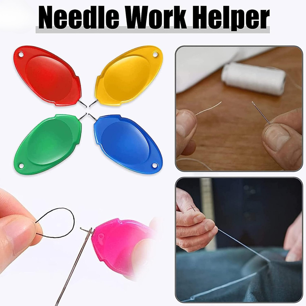 Handy Needle Thread Inserter Tool – For Hand & Machine Sewing