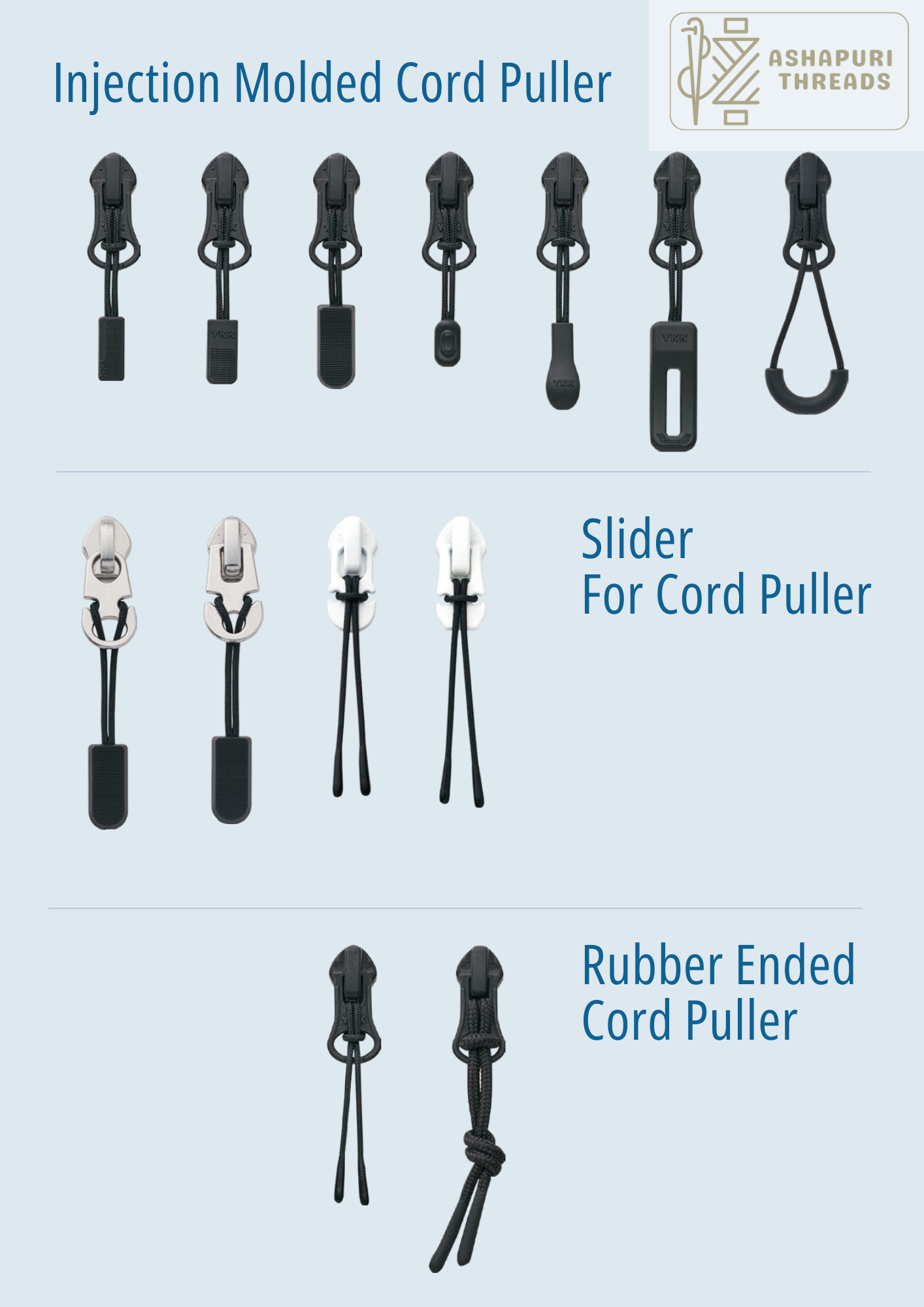 Injection Molded Cord Puller – Durable TPU Grip for Activewear
