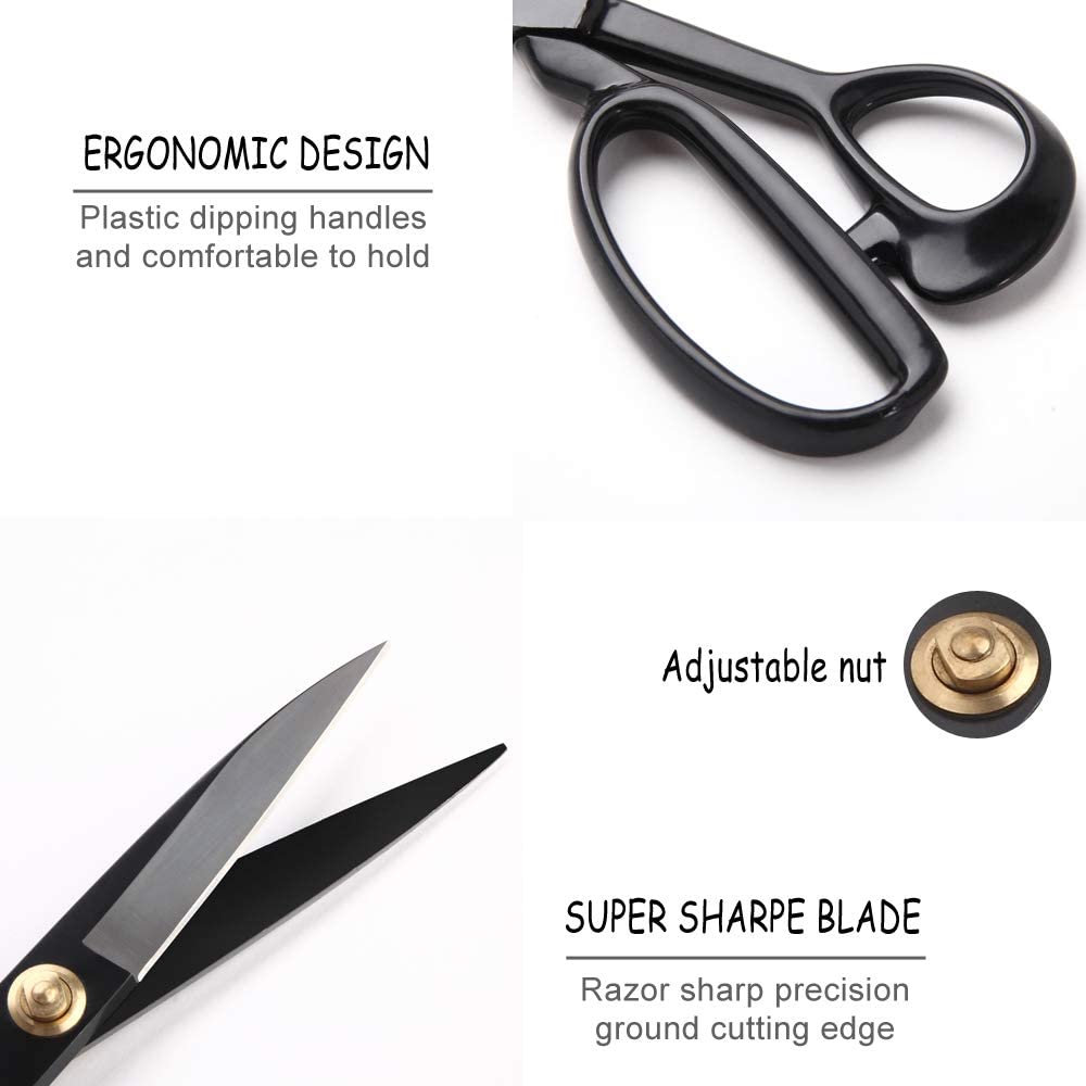 Ultra Sharp Tailor Scissors – Heavy Duty Fabric Cutting Scissor