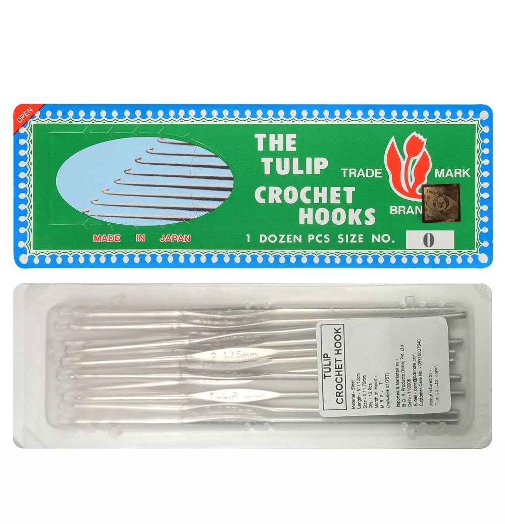 Tulip Crochet Hook for Thread Work - Made in Japan