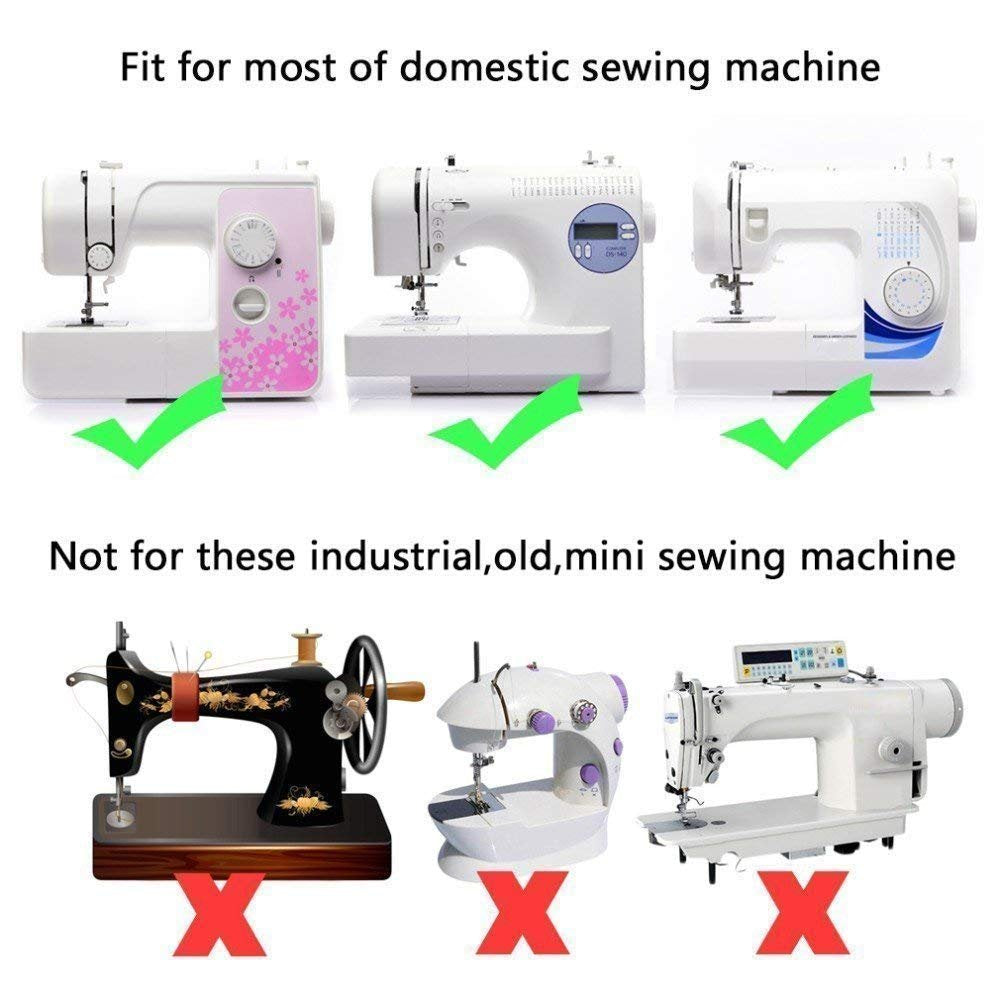 32-Piece Presser Foot Accessories Kit | Heavy-Duty Machine Feet | Universal Stitch Compatibility