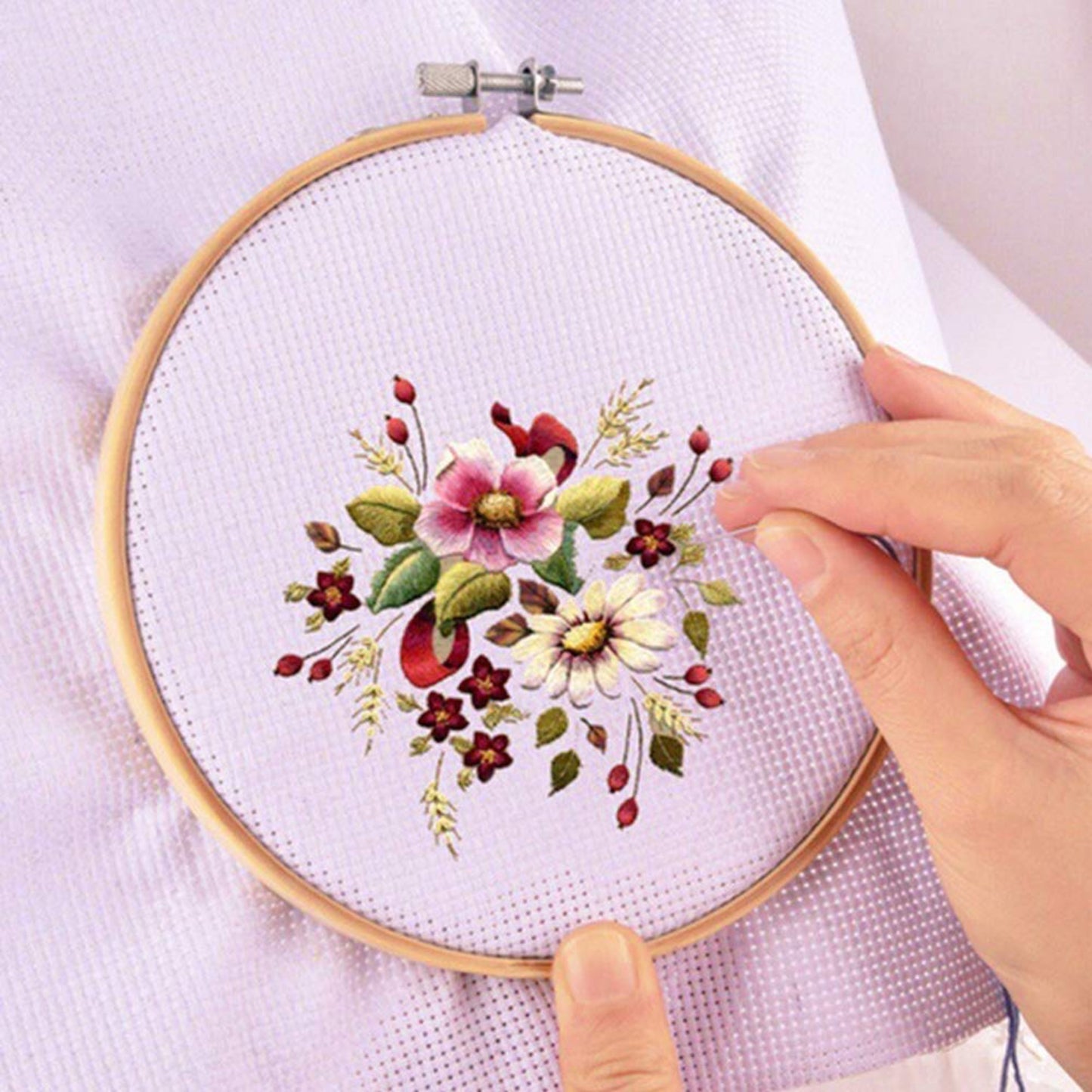 Wooden Embroidery Hoop Frame – 2 inches to 10 inches