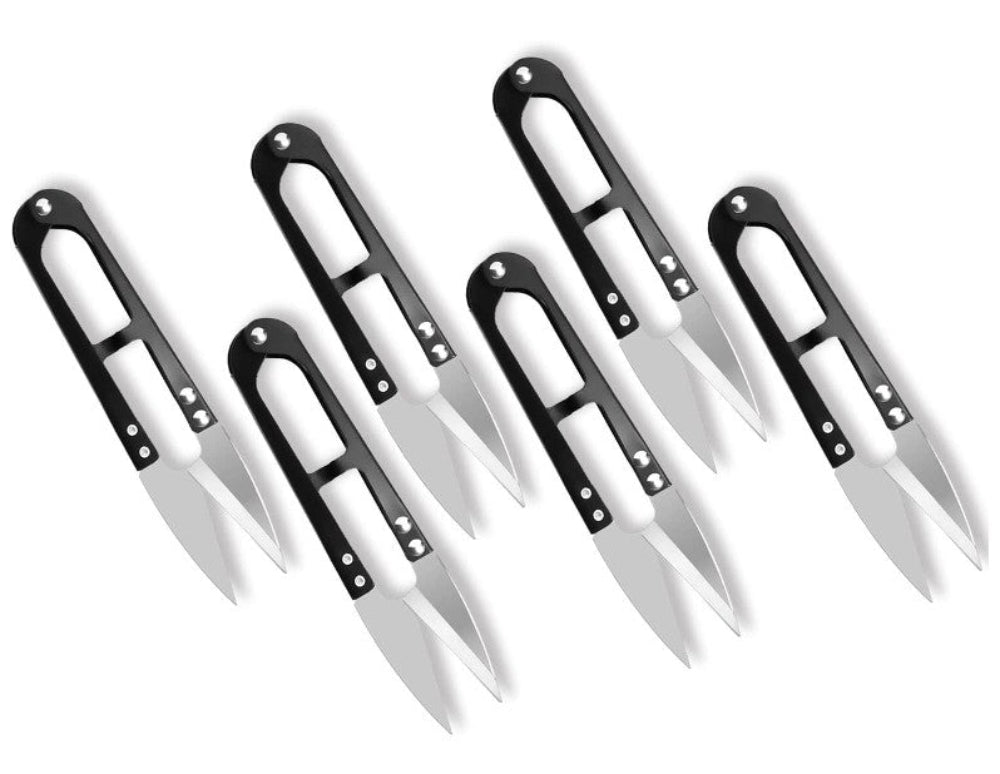 Ultra Sharp Thread Cutter – Pack of 12 | 5.1 Inch High Carbon Steel