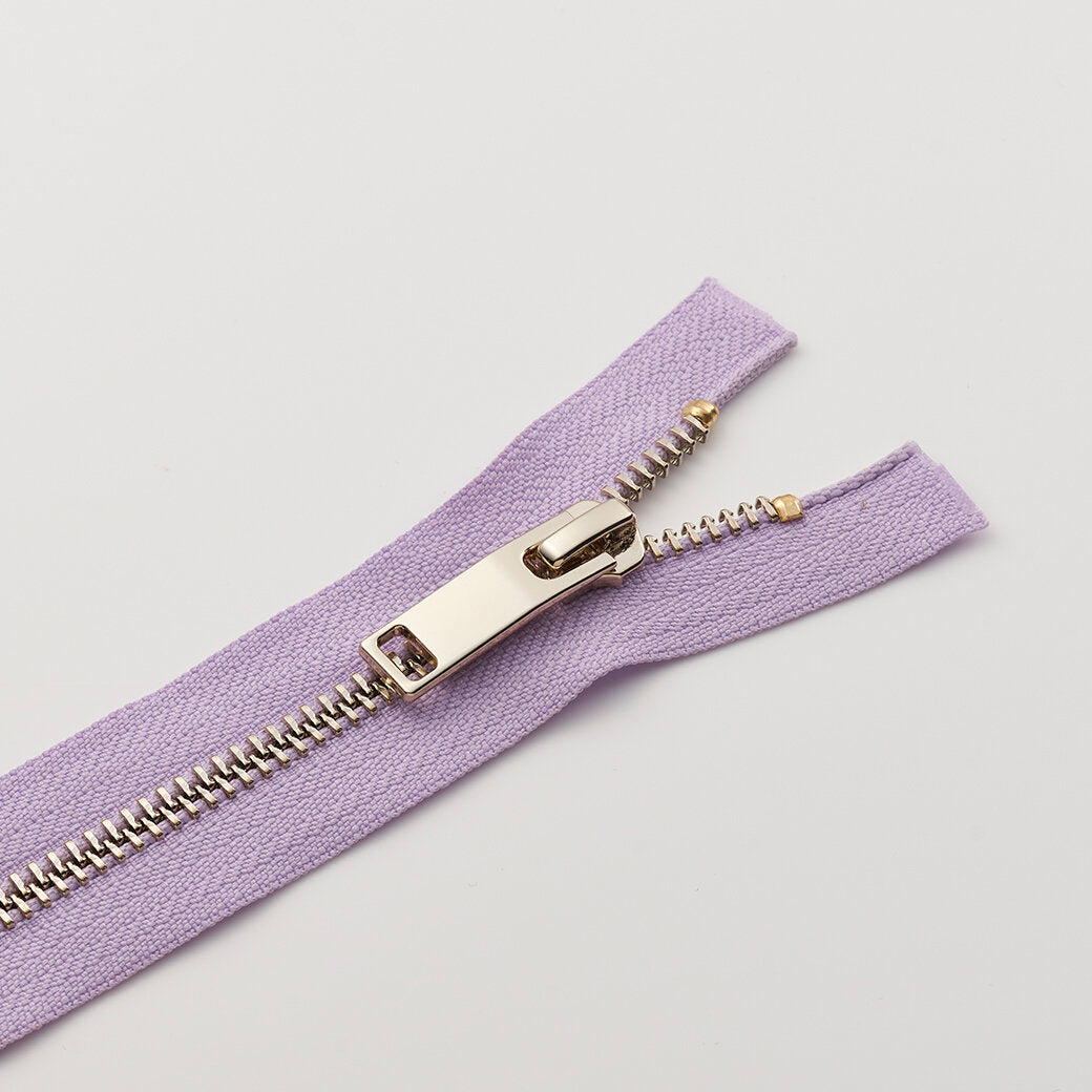 Shiny Metal Zipper