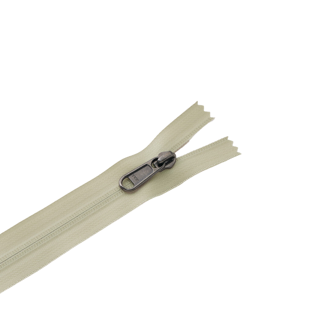 Racquet Coil Zipper with Hot Melt PU Laminated Tape
