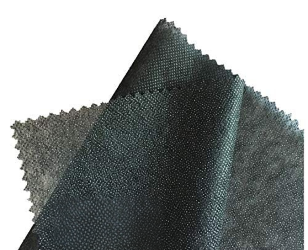 Dot Canvas Interfacing – Black/ White Canvas Paper for Stitching & Structured Craft Use