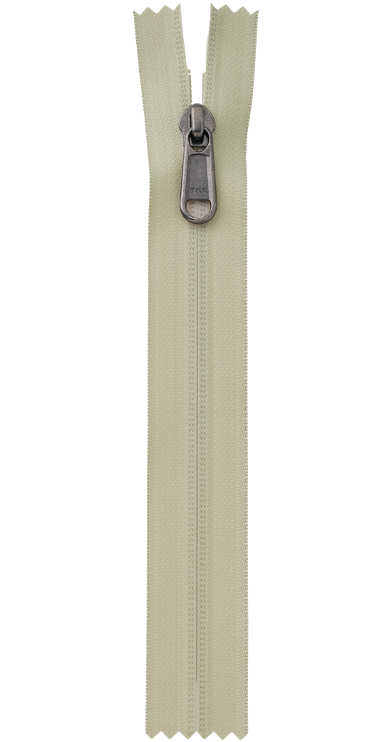 Racquet Coil Zipper with Hot Melt PU Laminated Tape