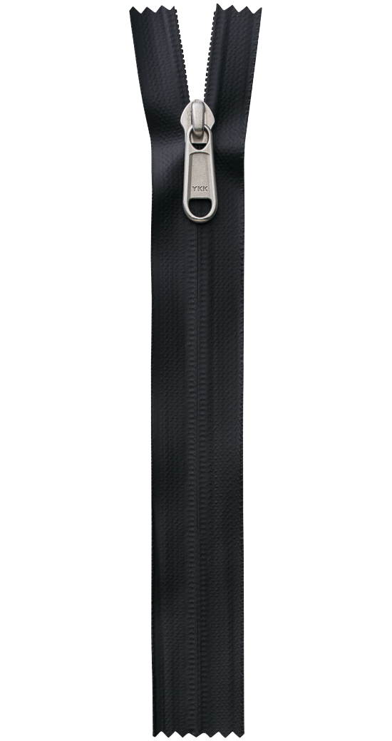 Racquet Coil Zipper with PU Laminated Tape