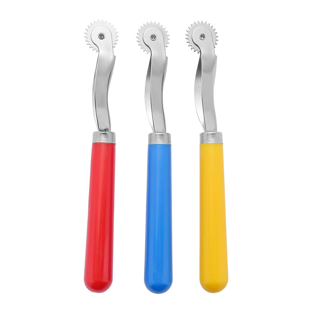 Stitch Marker Tracing Wheel – Plastic Handle, Metal Point | For Leather, Fabric & Tailoring