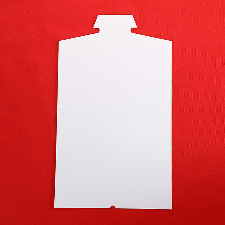 Portable Solid White Cardboard Shirt Liner – Eco-Friendly & Durable