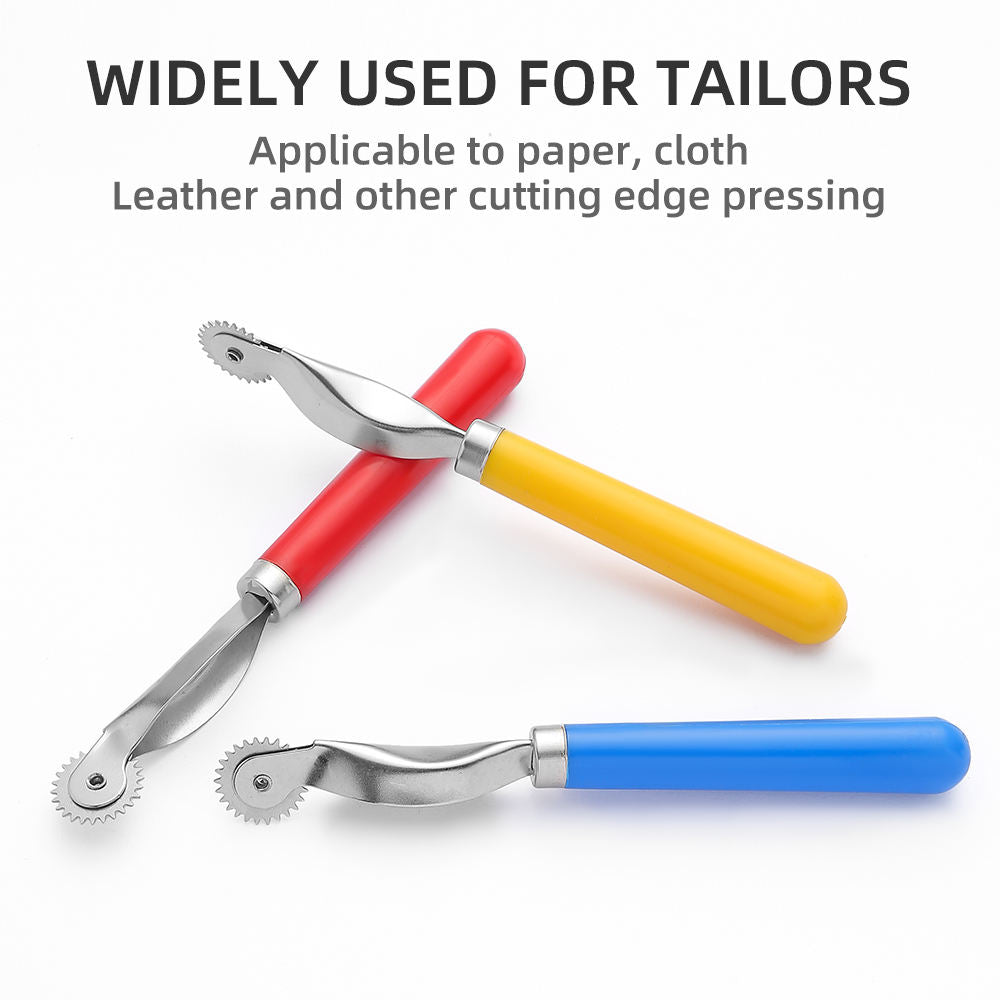 Stitch Marker Tracing Wheel – Plastic Handle, Metal Point | For Leather, Fabric & Tailoring
