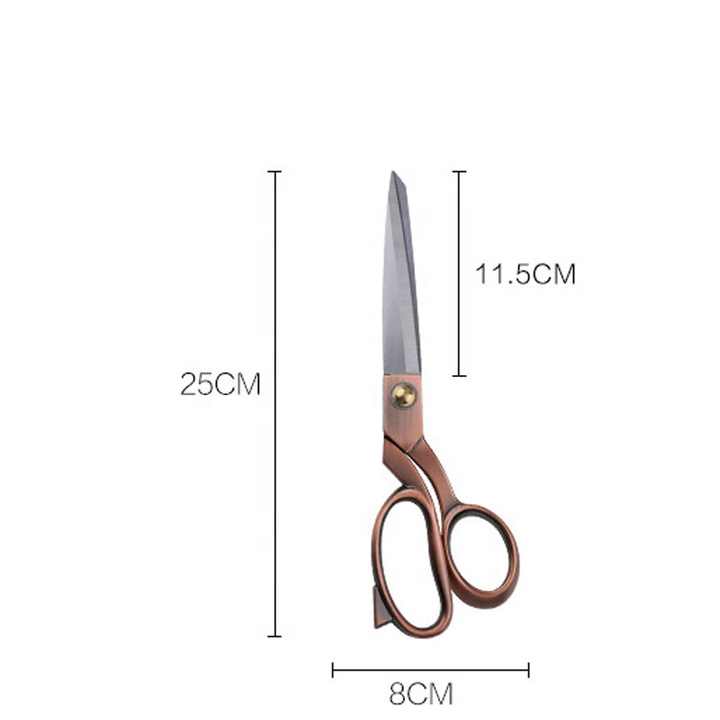 Industrial Tailoring Scissors – Plastic, Steel & China Brass Handles (Multiple Sizes)