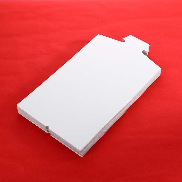Portable Solid White Cardboard Shirt Liner – Eco-Friendly & Durable