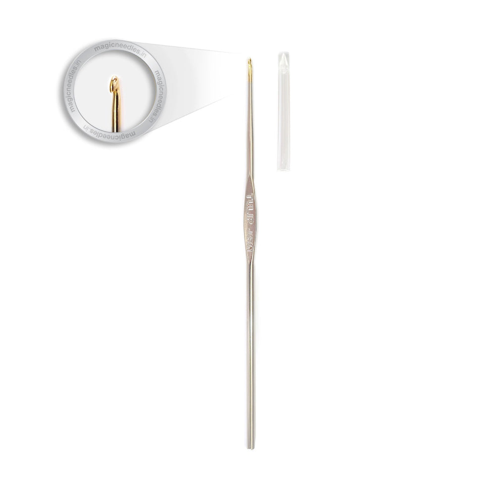 Tulip Crochet Hook for Thread Work - Made in Japan