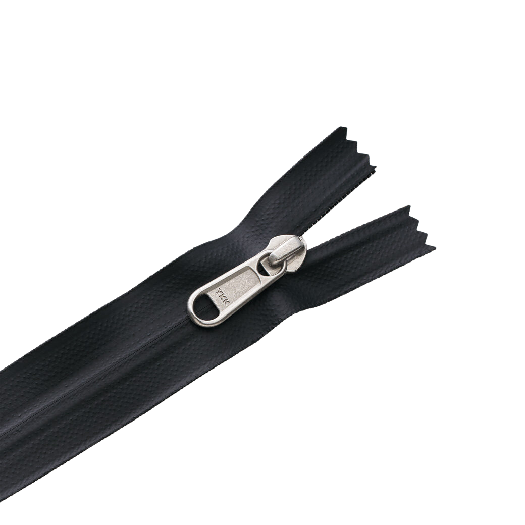 Racquet Coil Zipper with PU Laminated Tape