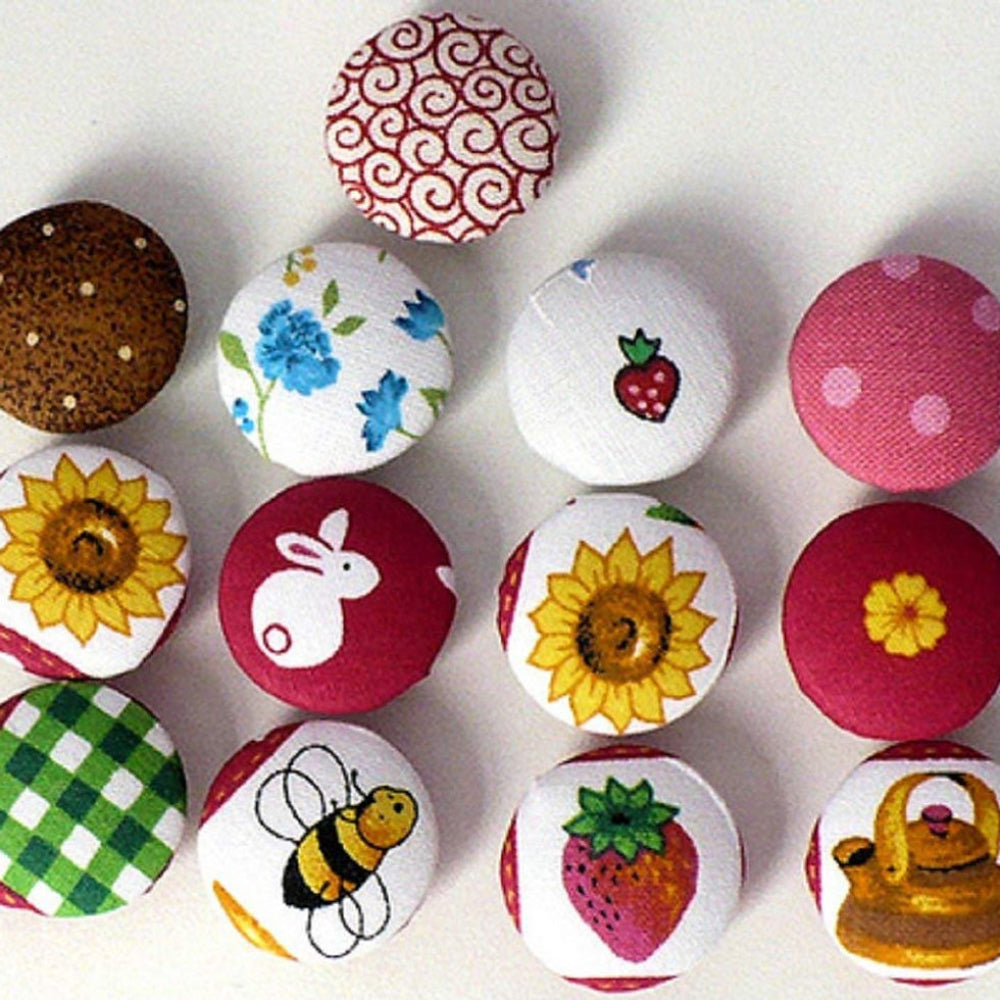Silver Aluminium Button- Moulds for Sewing and Embroidery
