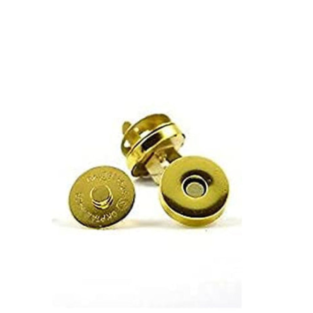 Golden Metal Magnetic Button Snaps Fasteners