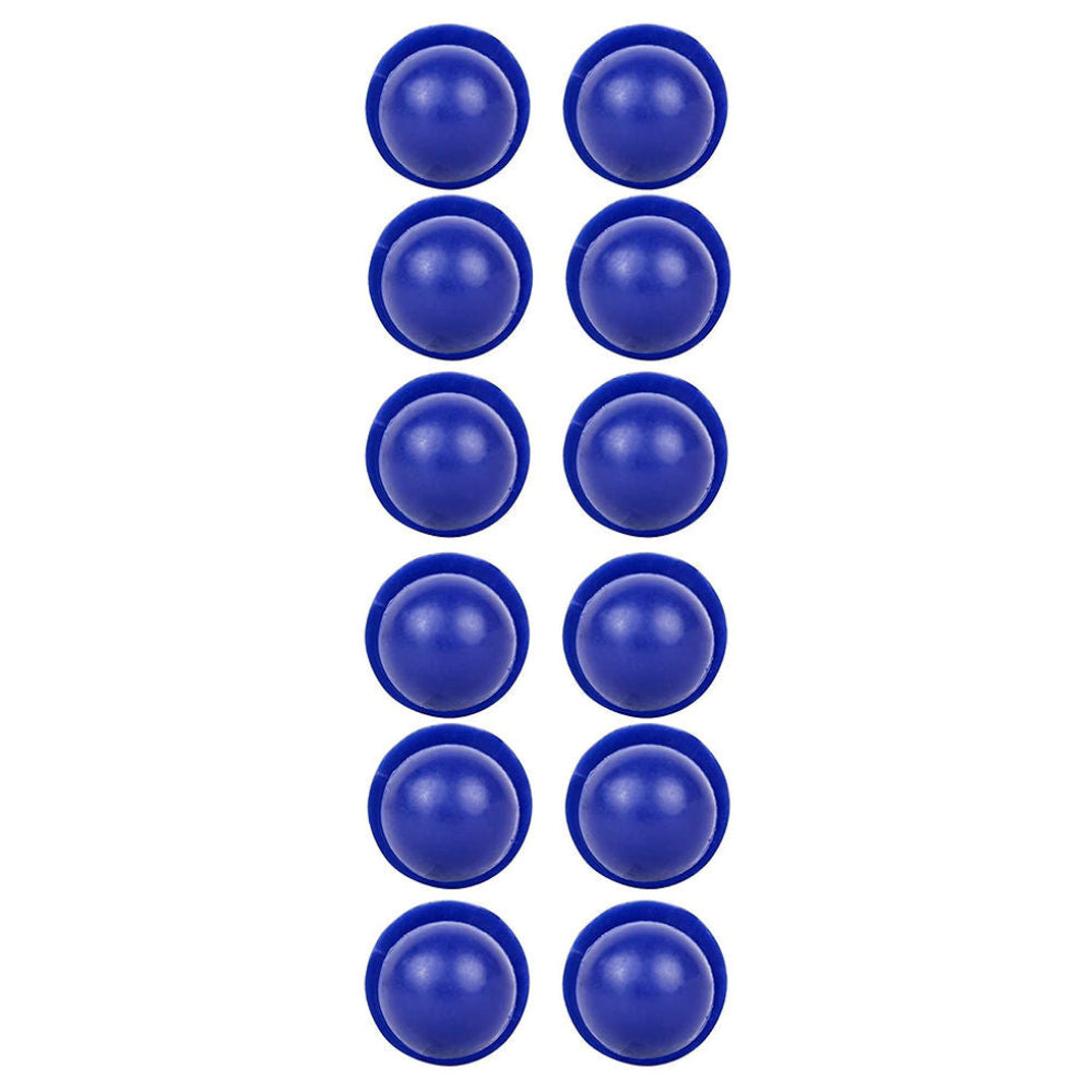 Mushroom Button Chef Coat Removable Buttons – Pack of 12 (Red / Blue / Black)
