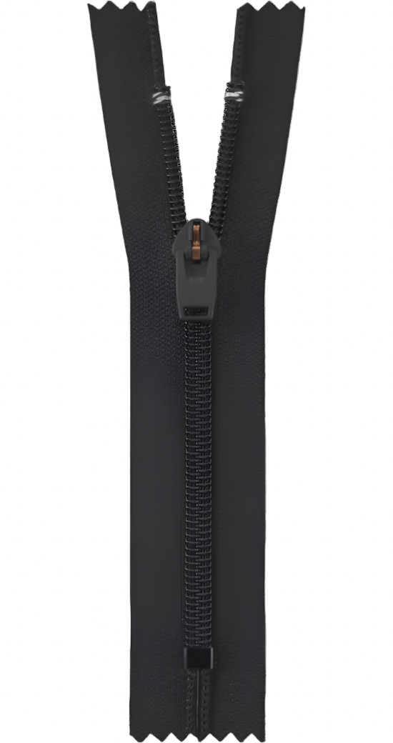 Coil Zipper with Semi-automatic Slider No. 8