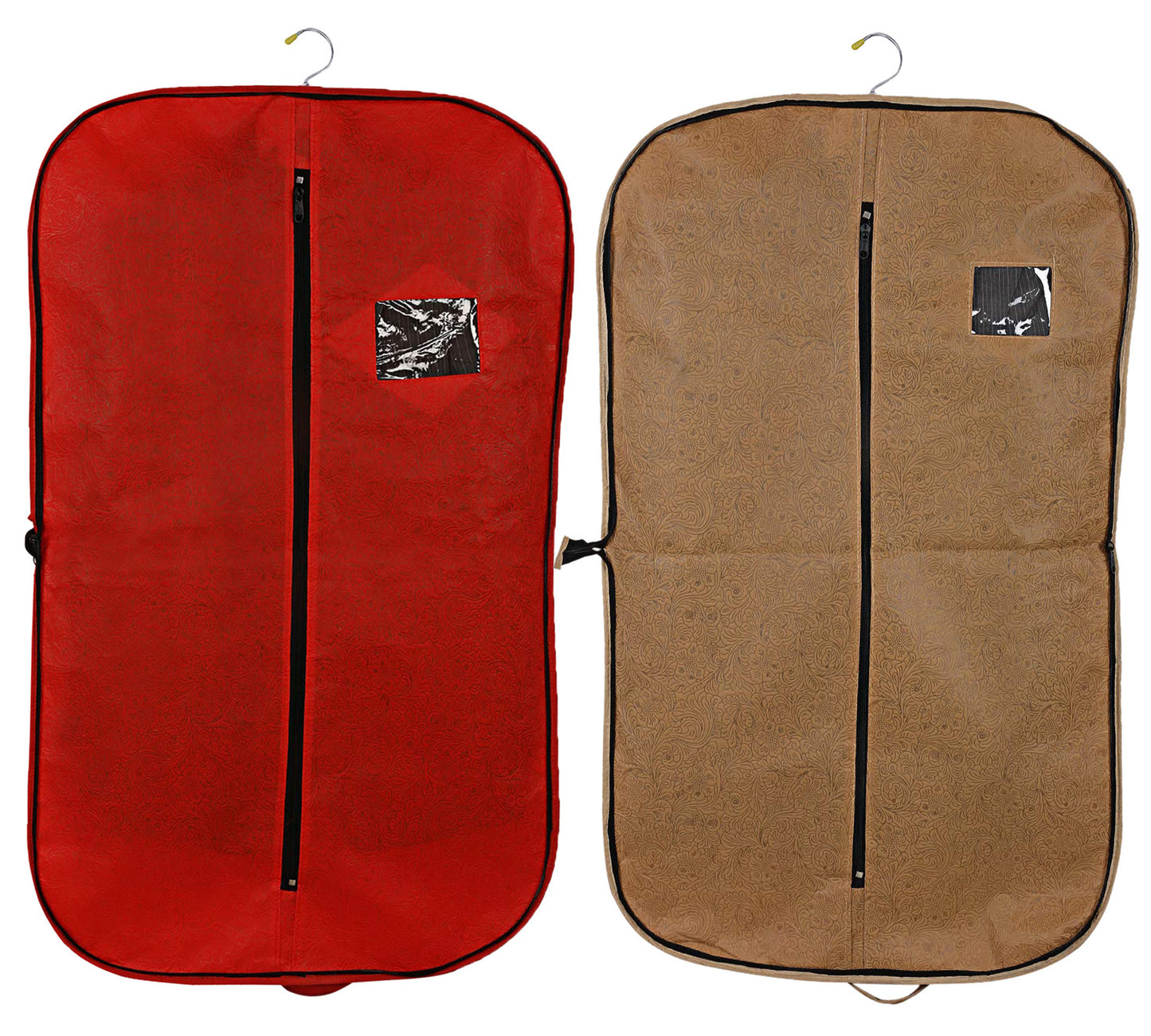Foldable Non-Woven Coat & Blazer Cover – Embossed Design