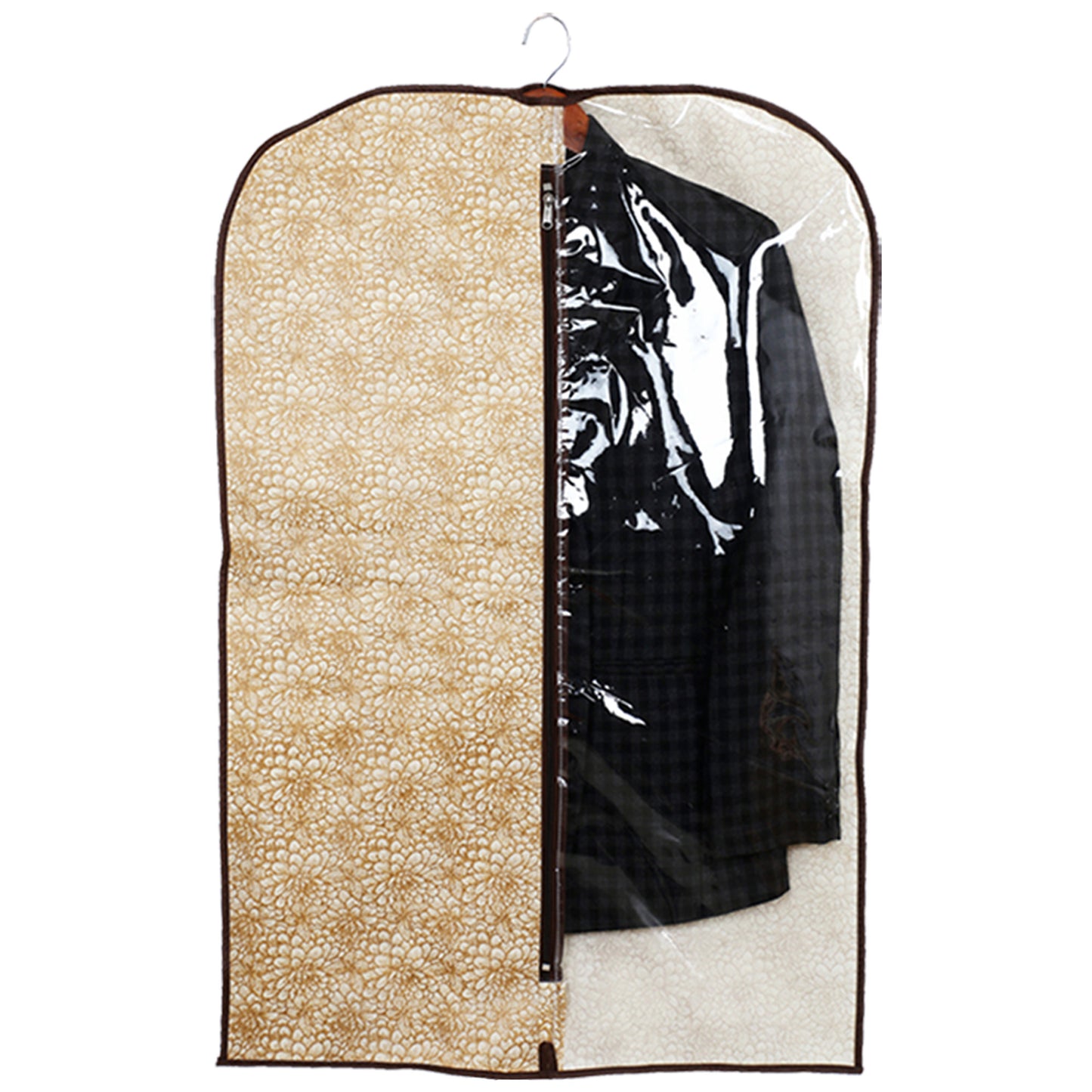 Foldable Non-Woven Coat & Blazer Cover – Embossed Design