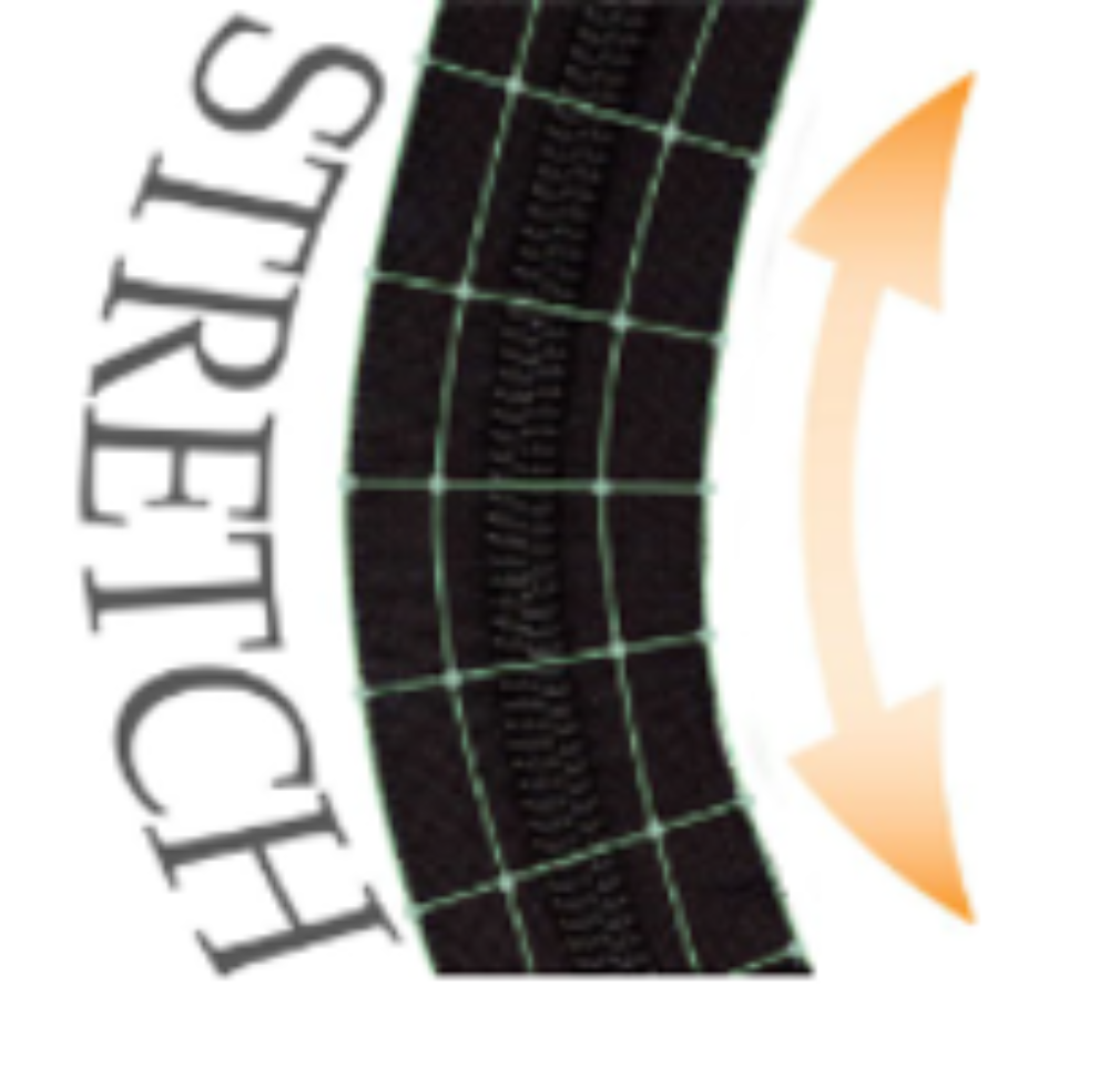 Vertical Stretch Tape Coil Zipper – Flexible & Curve-Friendly