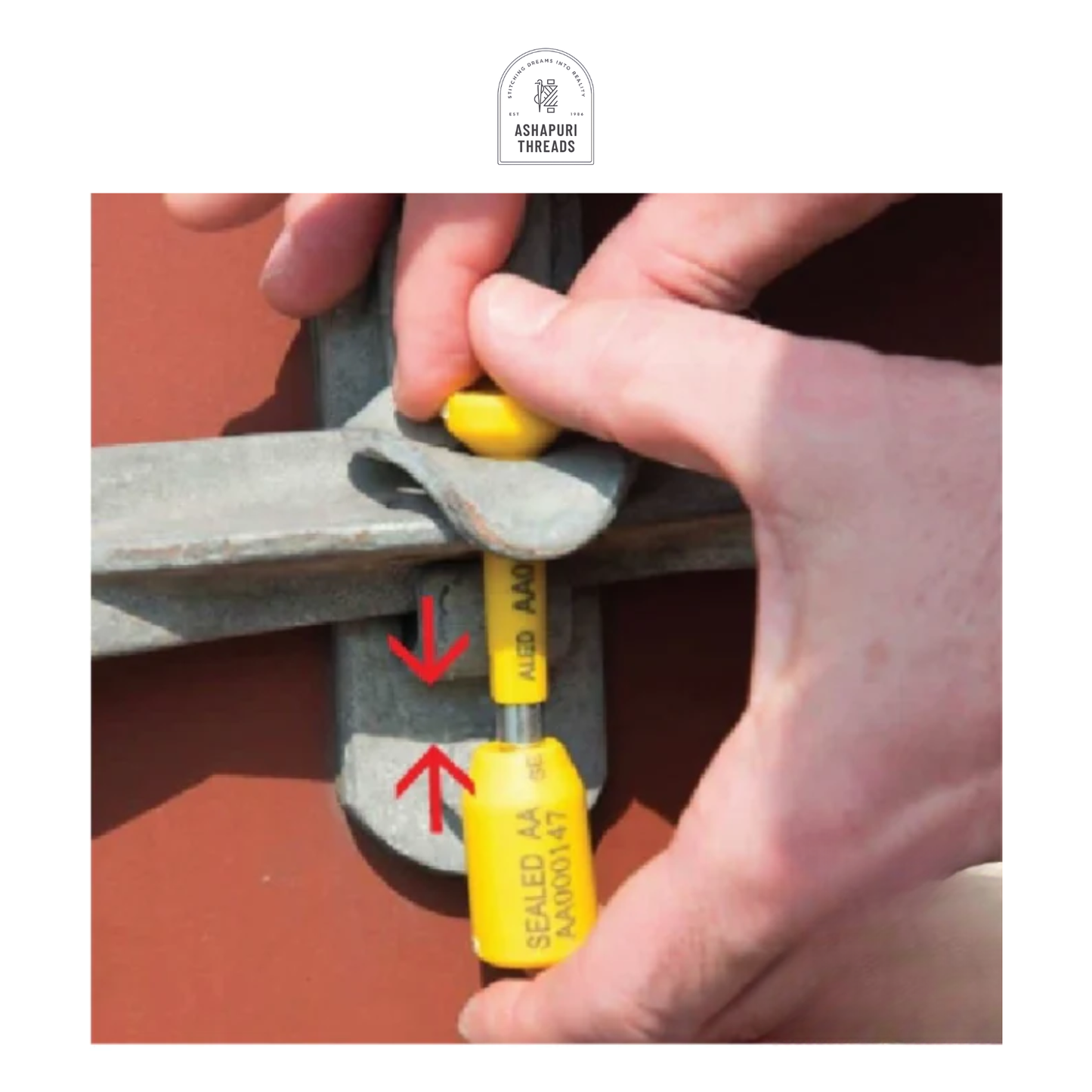 High Security Bolt Seal / Container Seal – Stainless Steel Locking System