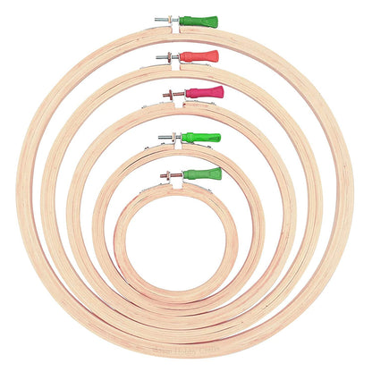 Wooden Embroidery Hoop Frame – 2 inches to 10 inches