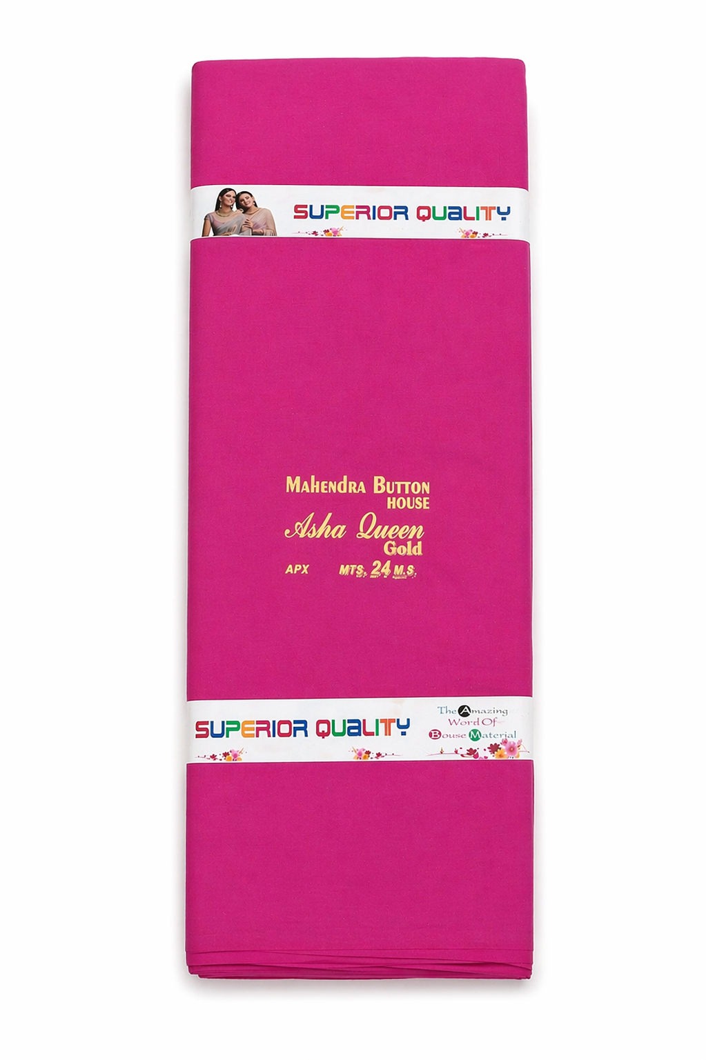 Cotton Lining Fabric (Big panna) – 54 cm Width and 93cm wide| Asha Queen Gold