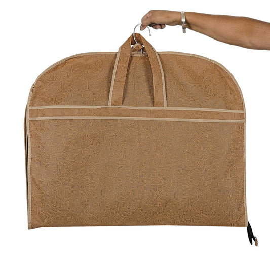 Foldable Non-Woven Coat & Blazer Cover – Embossed Design