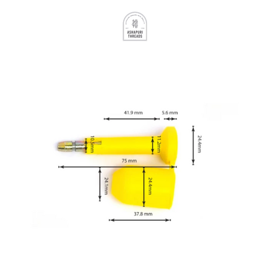 High Security Bolt Seal / Container Seal – Stainless Steel Locking System