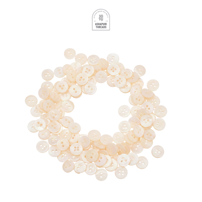 Cream Sea Shell Buttons