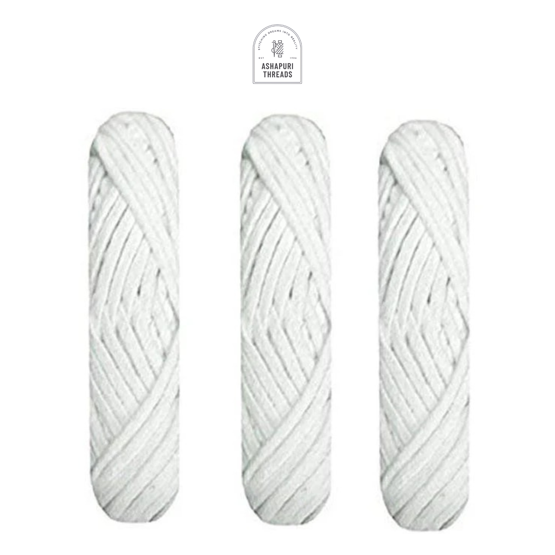 Pure Cotton Nada Strings (Flat – 50 Meters Each, 0.5 Inch Width)