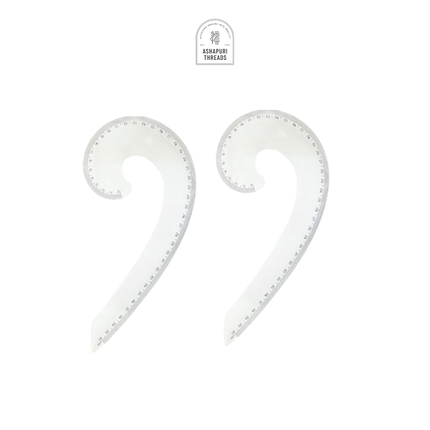 French Curve & Armhole Scale – Plastic