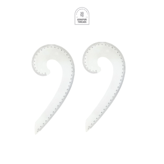 French Curve & Armhole Scale – Plastic