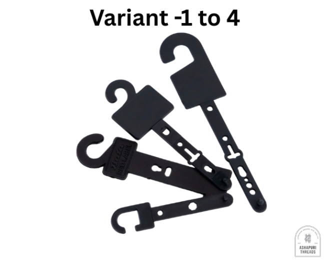 Customizable Apparel Hangers – Multicolor (4 Size Options)