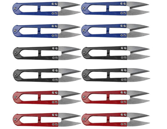 Ultra Sharp Thread Cutter – Pack of 12 | 5.1 Inch High Carbon Steel