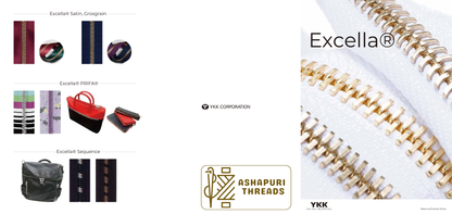 EXCELLA® Light Zipper – Lightweight Aluminum Alloy Element