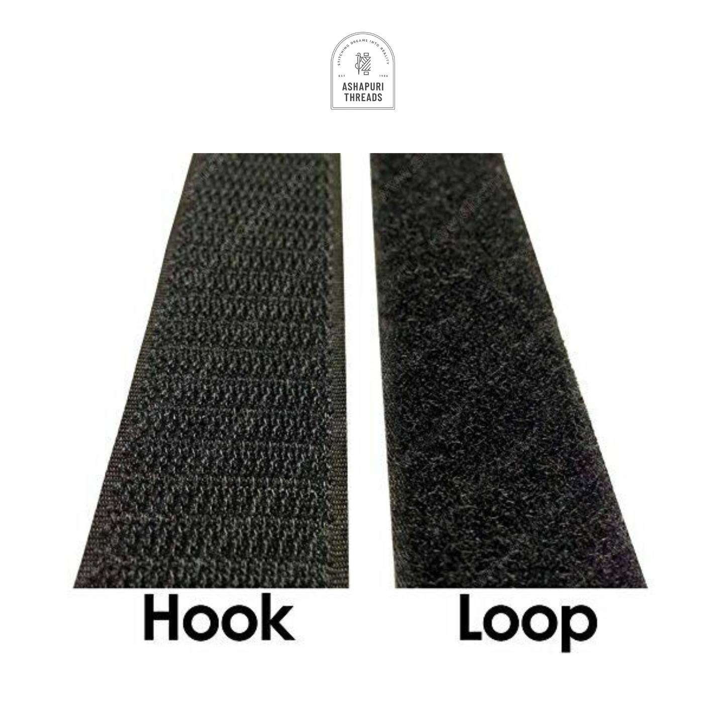 Dyed Colour Hook & Loop Tapes