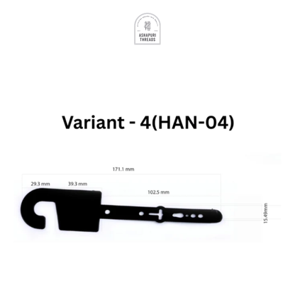 Customizable Apparel Hangers – Multicolor (4 Size Options)