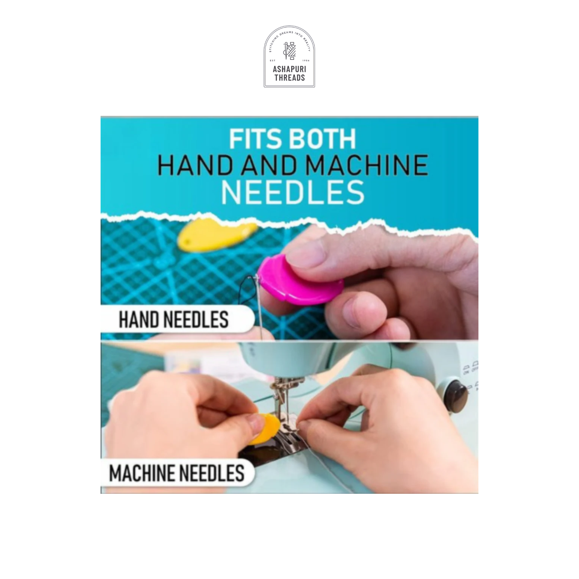 Handy Needle Thread Inserter Tool – For Hand & Machine Sewing