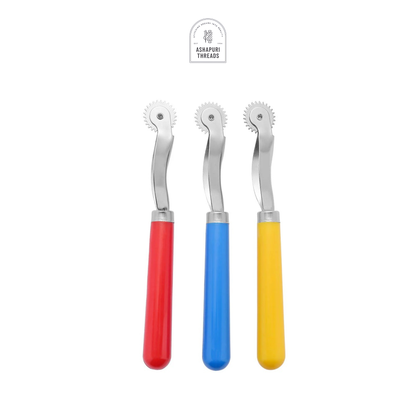 Stitch Marker Tracing Wheel – Plastic Handle, Metal Point | For Leather, Fabric & Tailoring