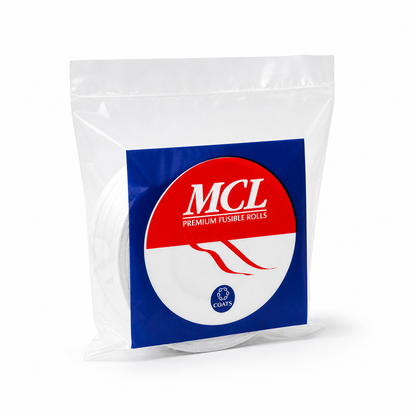 MCL Placket, Belt & Cuff Rolls – Fusible Interlining | Pre-Shrunk