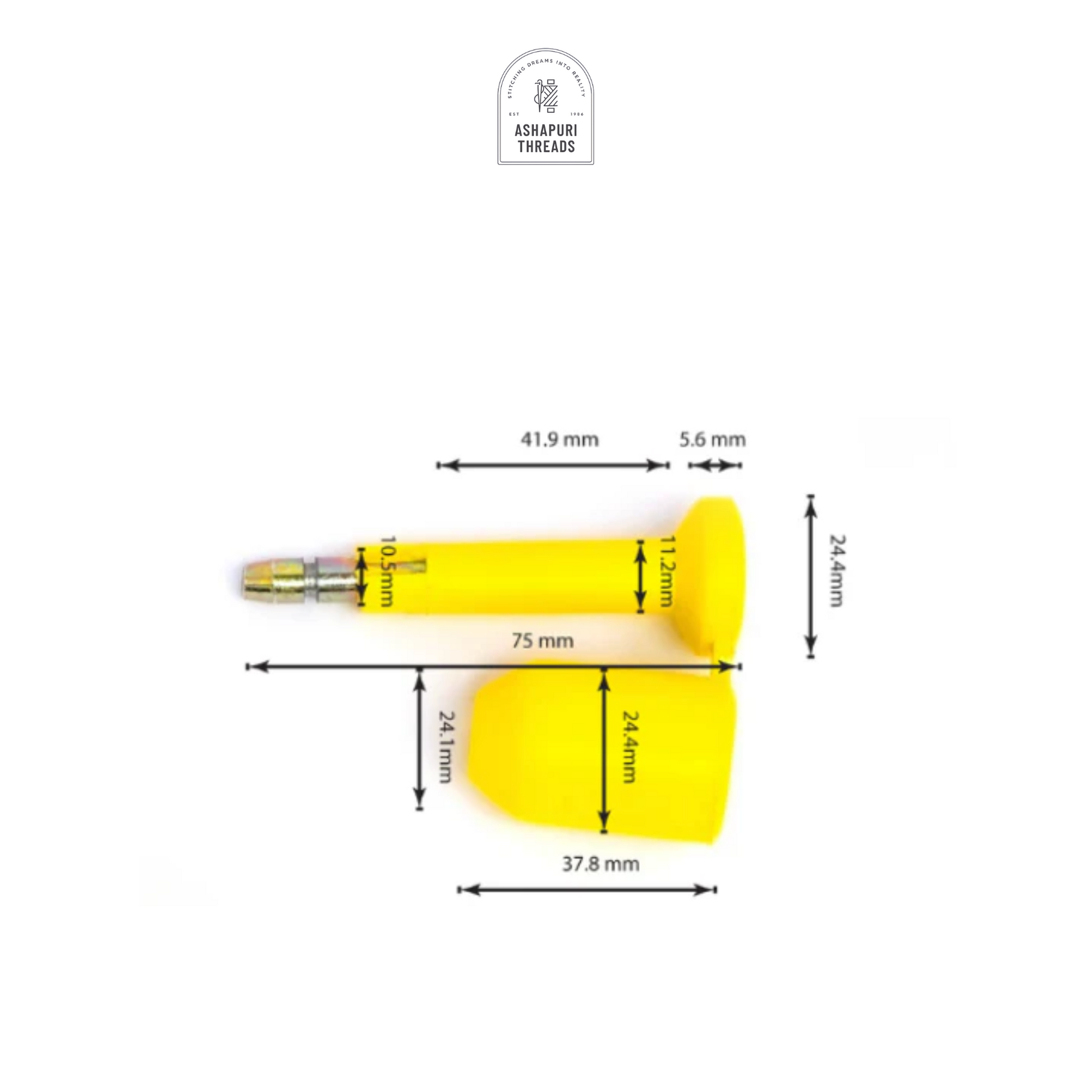 High Security Bolt Seal / Container Seal – Stainless Steel Locking System